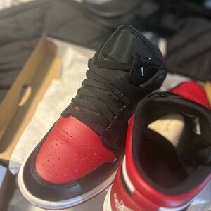 Nike Red and Black Sneakers